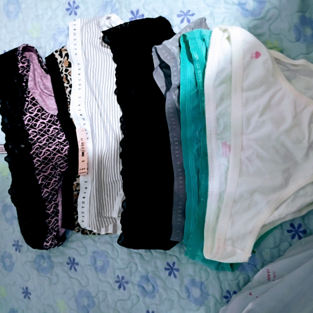 Victoria's Secret Multicolor Panty Collection Nwt